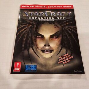 StarCraft Brood War Prima Official Strategy Guide, Expansion Set, Brood War